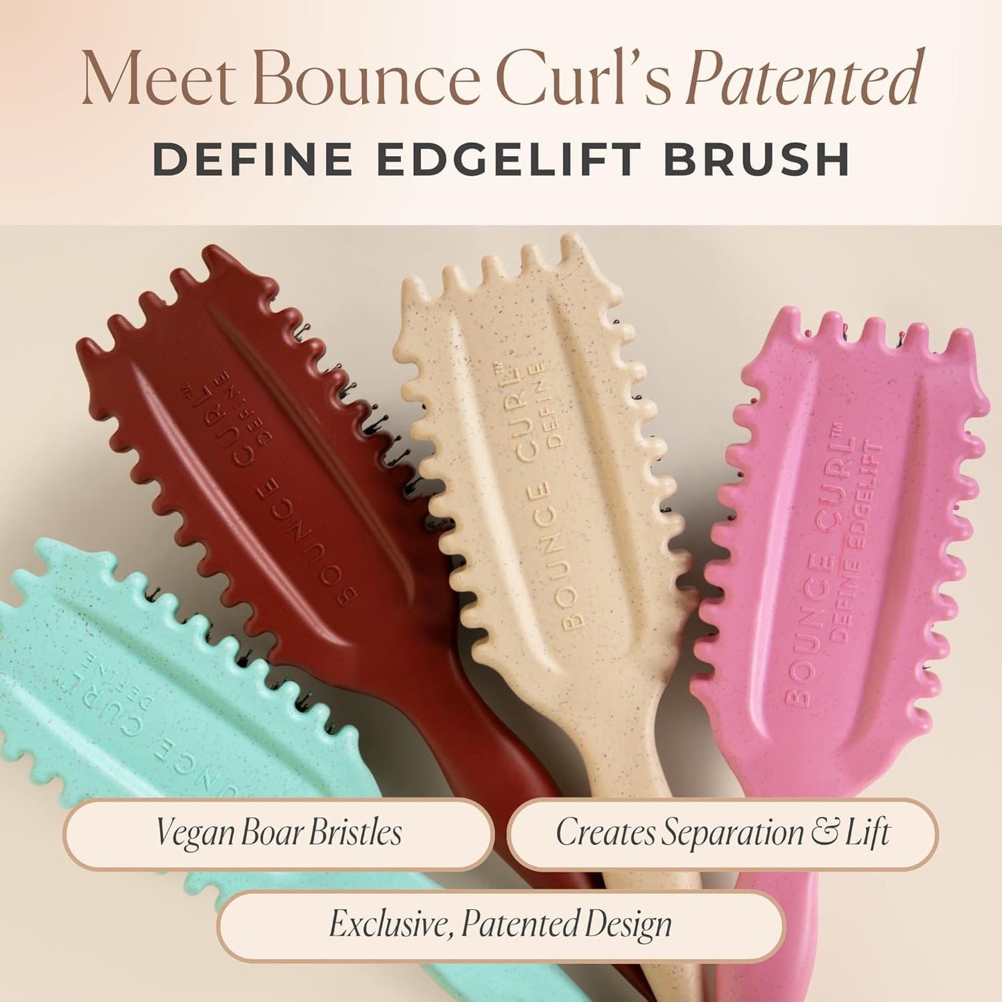 EdgeLift Curl Defining Teal Brush