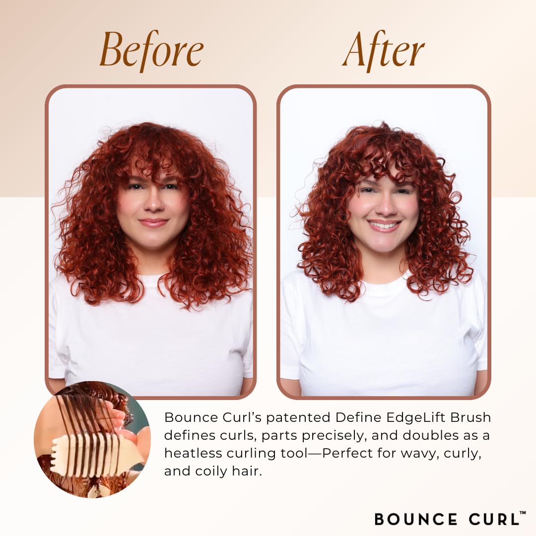 EdgeLift Curl Defining Teal Brush