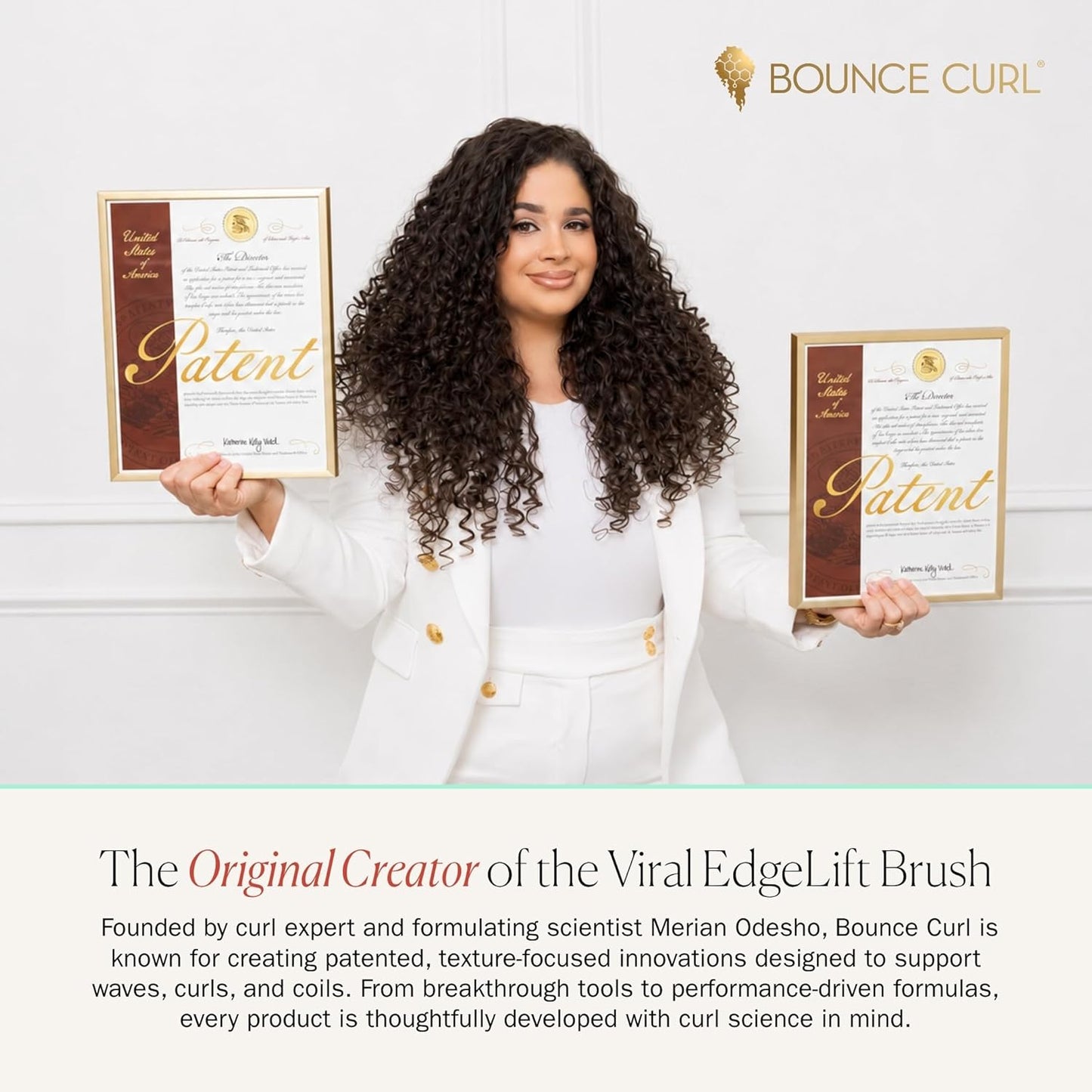 EdgeLift Curl Defining Teal Brush